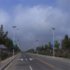 董家口港口太阳能路灯项目