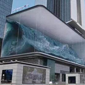 解码近期爆红的裸眼3D LED 巨幕屏