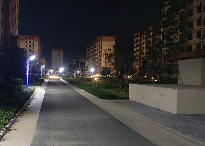 海洋大学西海岸教职工公寓景观照明工程