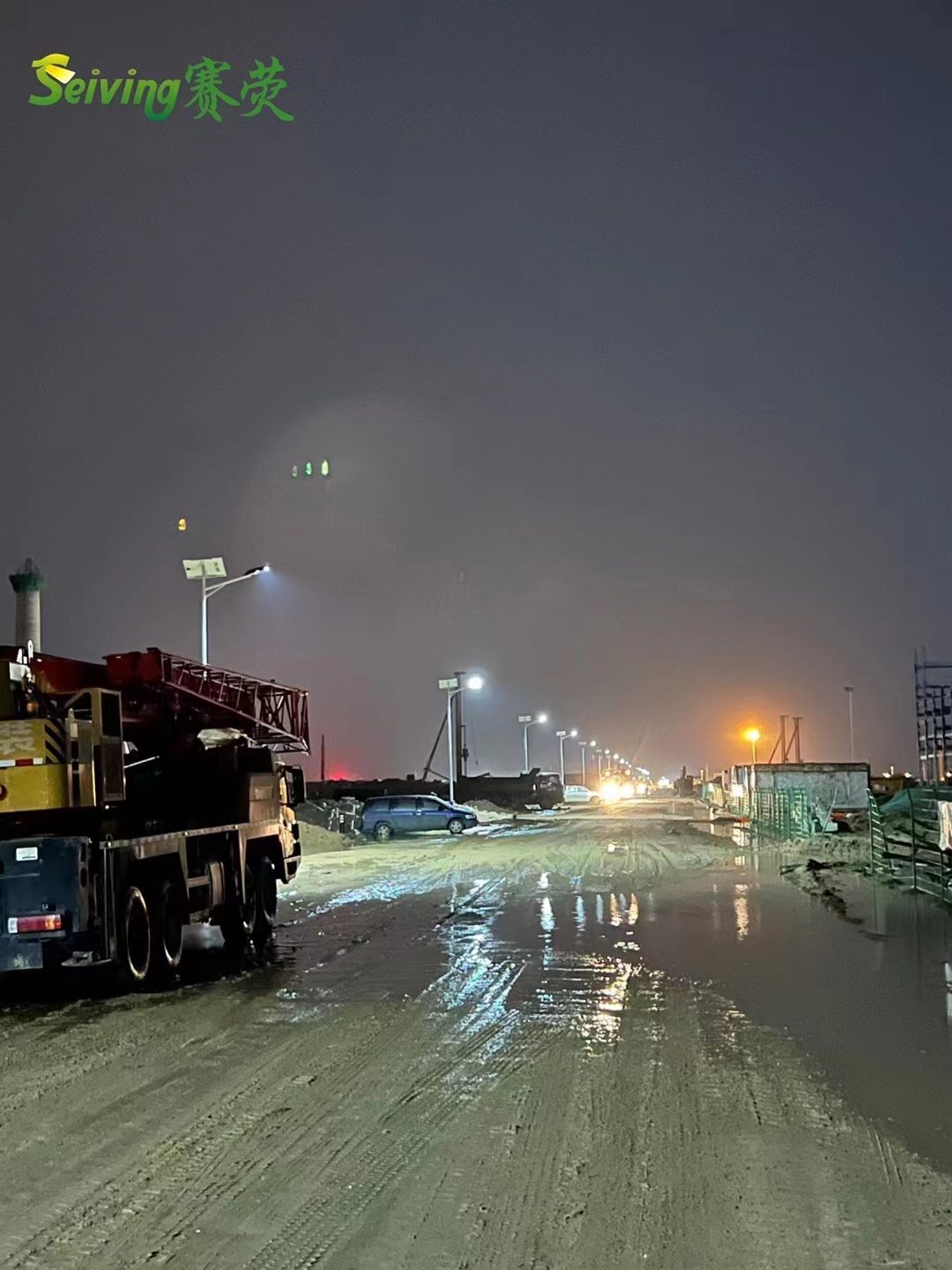 裕龙石化太阳能路灯工程